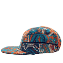 Zippered Verla 5 - Panel Hat in multi - State Of Flux - State Of Flux