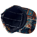 Zippered Verla 5 - Panel Hat in multi - State Of Flux - State Of Flux